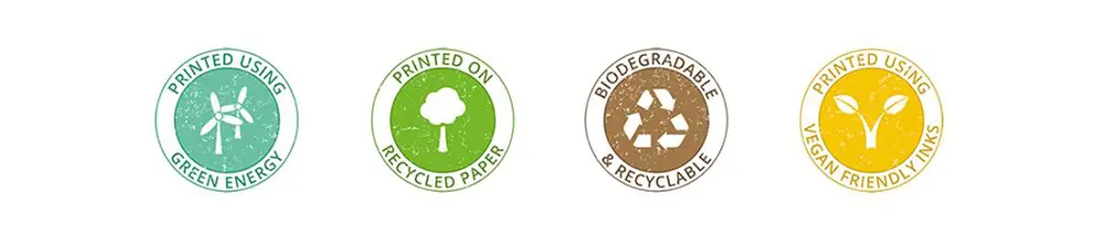 Ashley house eco logos.