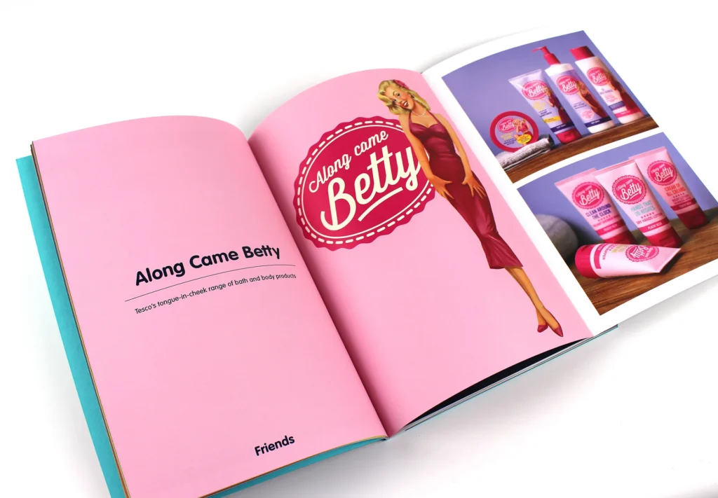 Open spread of a lithographic brochure featuring bright, eye-catching hues and flawless print precision, showcasing its high-resolution imagery and professional finish.