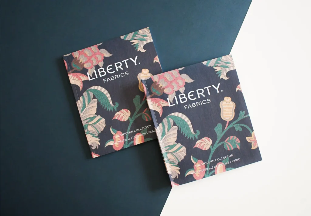 Two Liberty fabric catalogues.